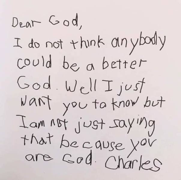 Questions To God By 3rd Grade Students (22 pics)