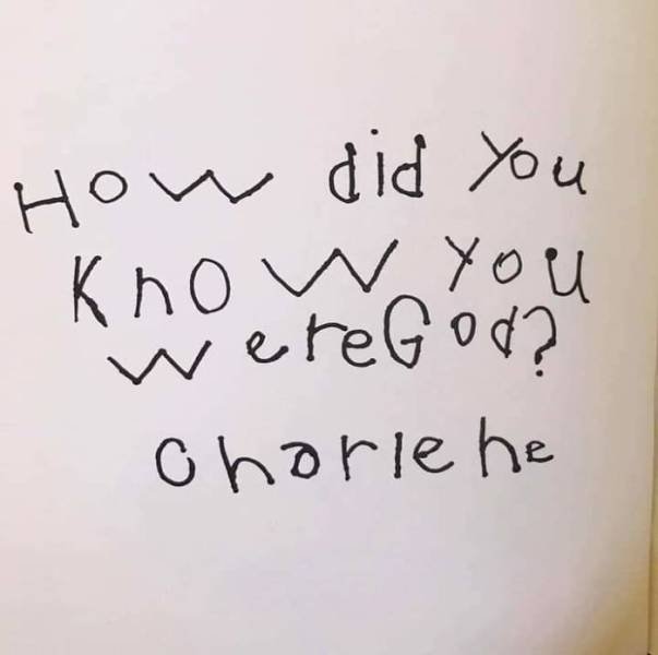 Questions To God By 3rd Grade Students (22 pics)
