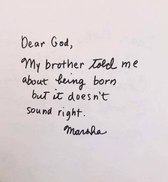 Questions To God By 3rd Grade Students (22 pics)