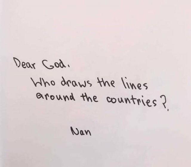 Questions To God By 3rd Grade Students (22 pics)