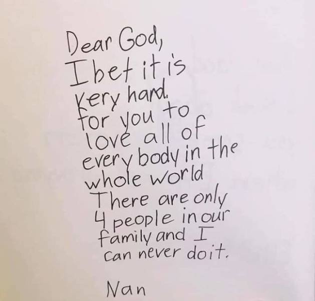 Questions To God By 3rd Grade Students (22 pics)