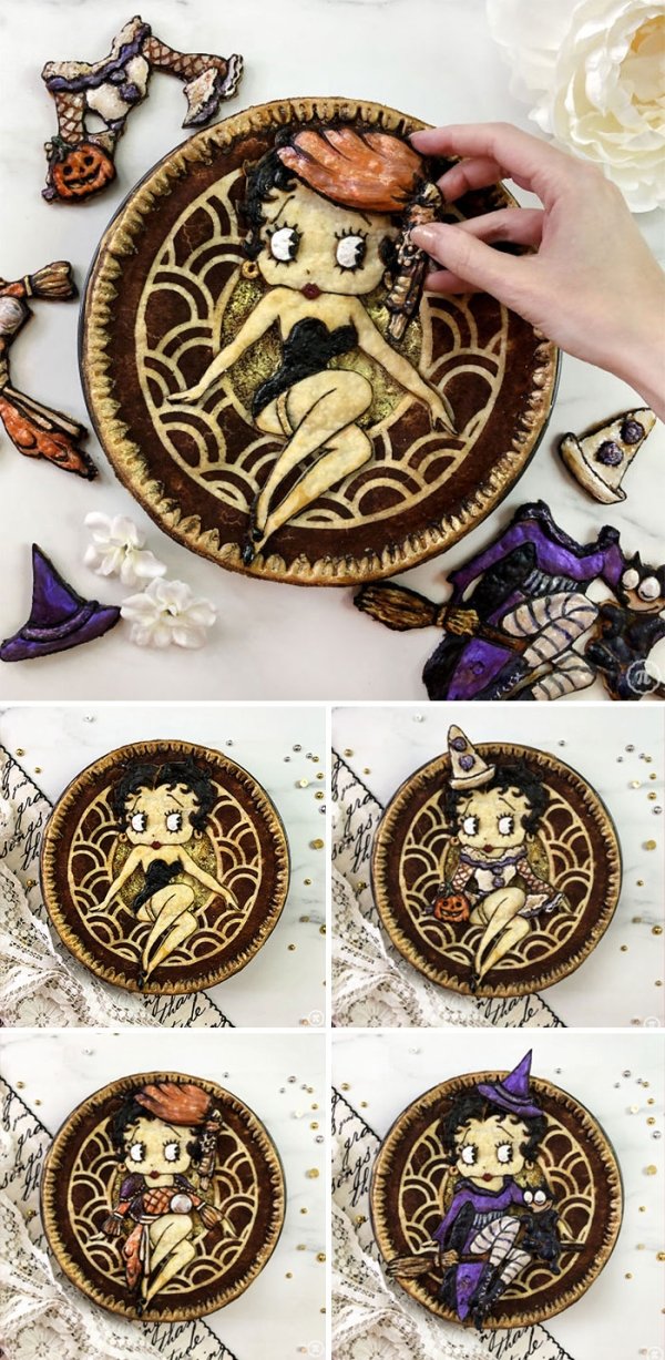 Amazing Halloween Pies (24 pics)