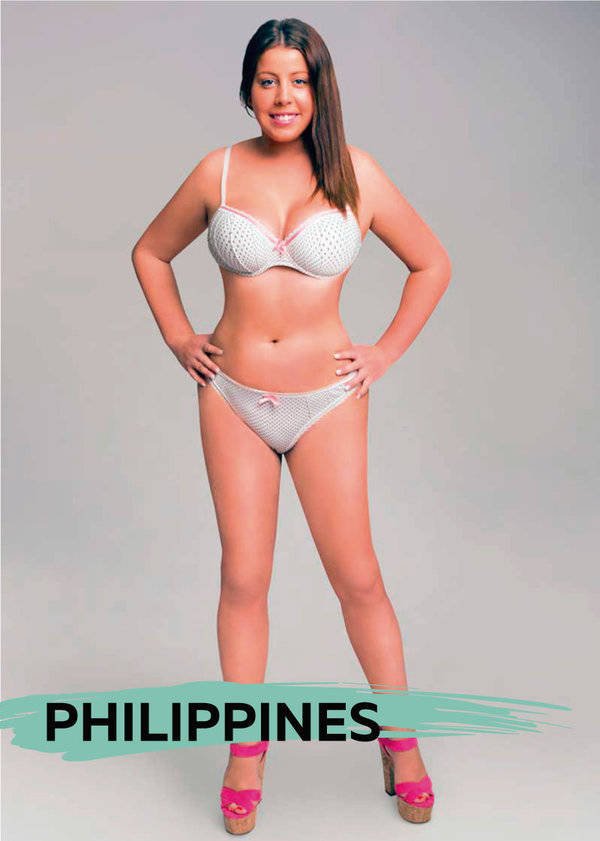 Graphic Designers Show How Ideal Woman Body Would Look In Different Countries (18 pics)