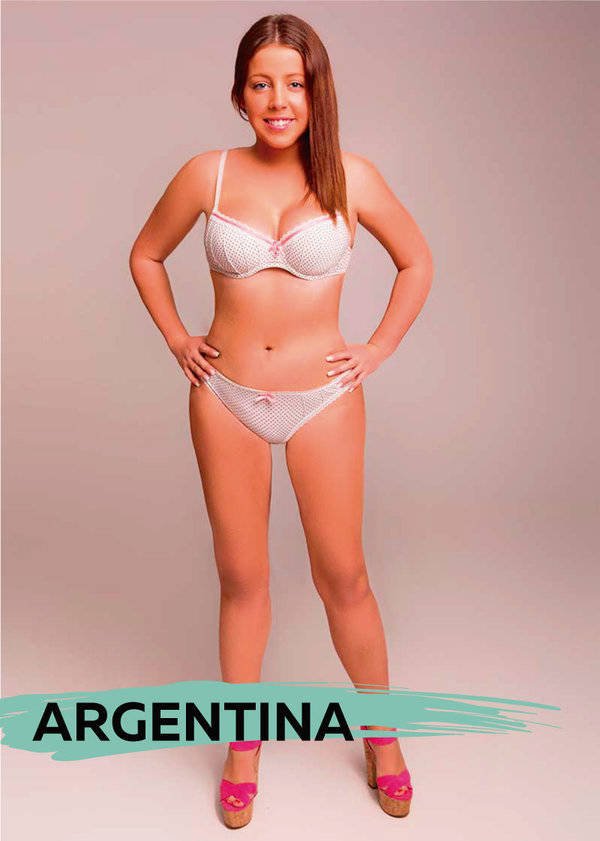 Graphic Designers Show How Ideal Woman Body Would Look In Different Countries (18 pics)