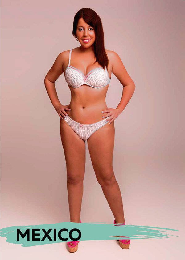 Graphic Designers Show How Ideal Woman Body Would Look In Different Countries (18 pics)