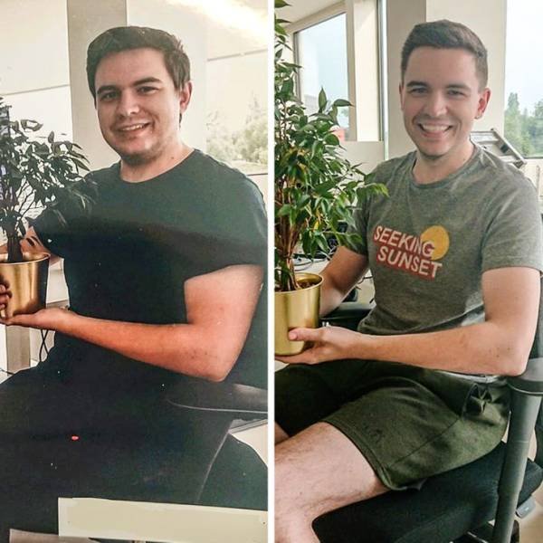 People Show Off Their Transformations (24 pics)