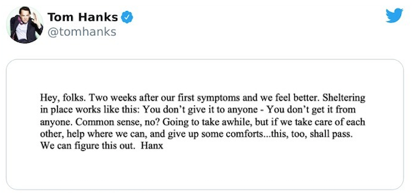 Tom Hanks Tweets (28 pics)