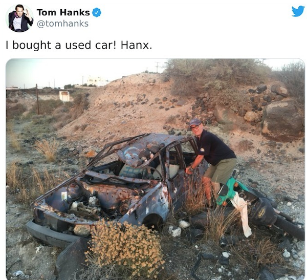 Tom Hanks Tweets (28 pics)