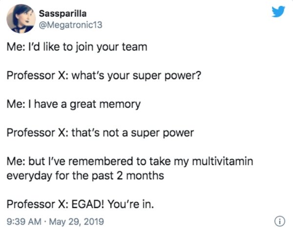 'What's Your Superpower?' Tweets (16 pics)