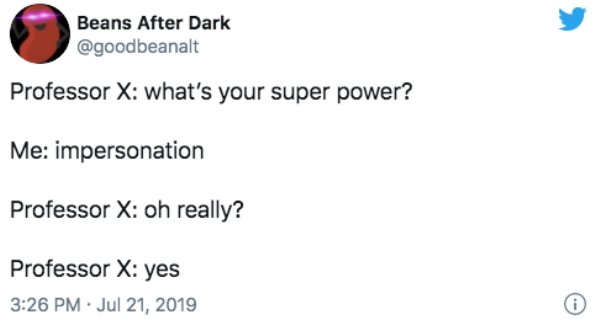 'What's Your Superpower?' Tweets (16 pics)