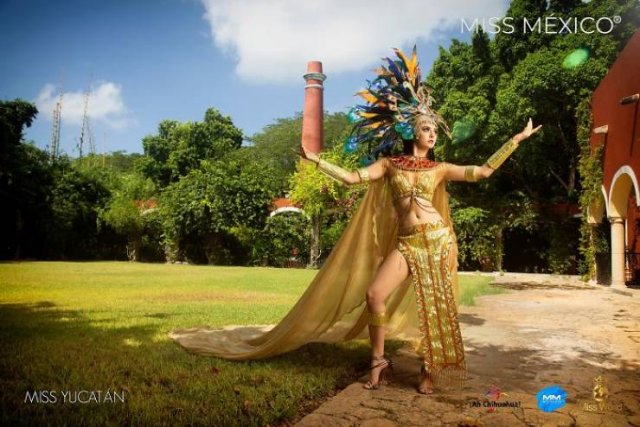 'Miss Mexico 2020' Contestants In National Dresses (32 pics) 'Miss Mexico 2020' Contestants In National Dresses (32 pics)