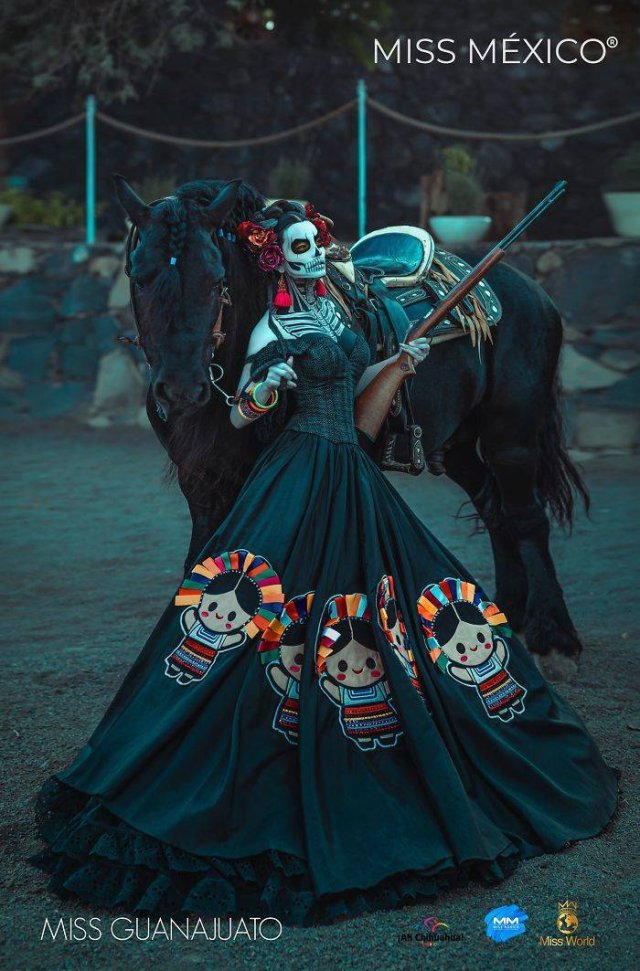'Miss Mexico 2020' Contestants In National Dresses (32 pics) 'Miss Mexico 2020' Contestants In National Dresses (32 pics)