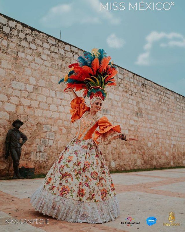 'Miss Mexico 2020' Contestants In National Dresses (32 pics) 'Miss Mexico 2020' Contestants In National Dresses (32 pics)
