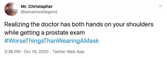 Things That Worse Than Wearing A Mask (18 pics)