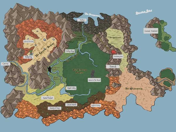 Fictional Places Maps (25 pics)