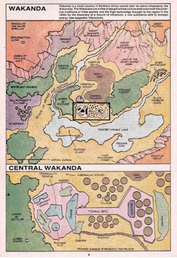 Fictional Places Maps (25 pics)