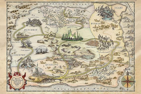 Fictional Places Maps (25 pics)