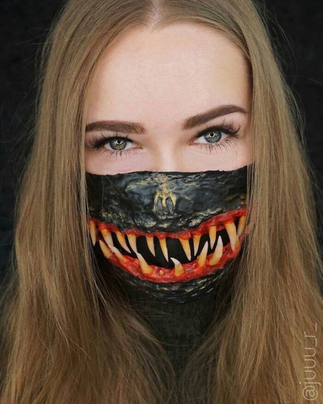 Halloween Protective Masks Ideas (30 pics)