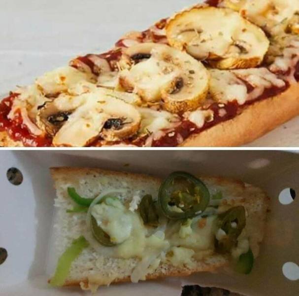 Restaurant Food: Expectation And Reality (30 pics)