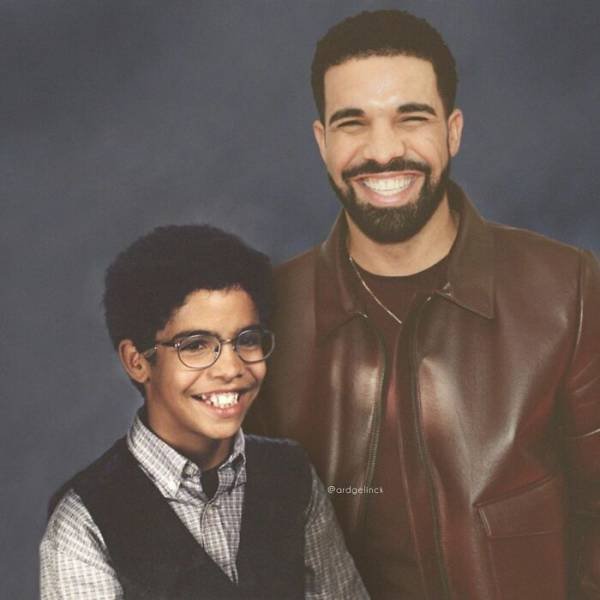 Celebrities And Their Younger Selves (28 pics)
