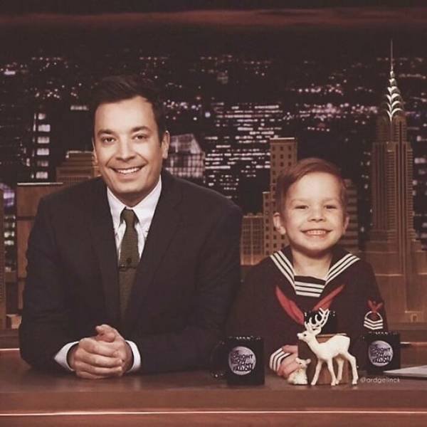 Celebrities And Their Younger Selves (28 pics)