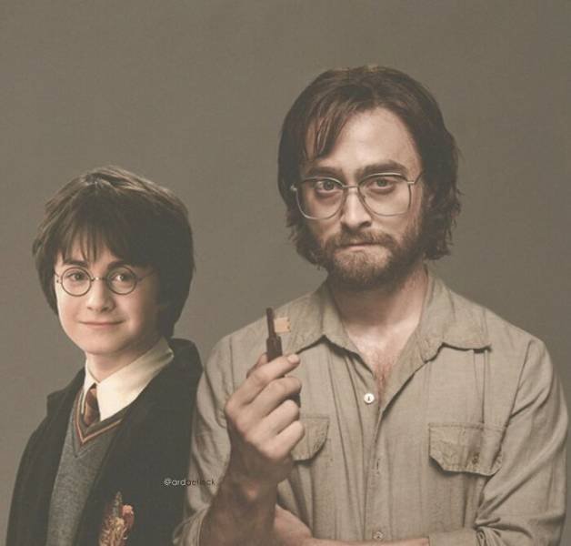 Celebrities And Their Younger Selves (28 pics)