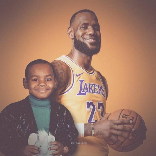 Celebrities And Their Younger Selves (28 pics)