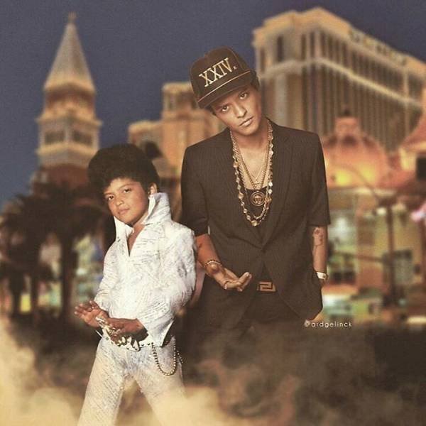 Celebrities And Their Younger Selves (28 pics)