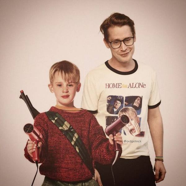 Celebrities And Their Younger Selves (28 pics)
