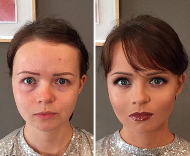 Makeup Transformations (30 pics)