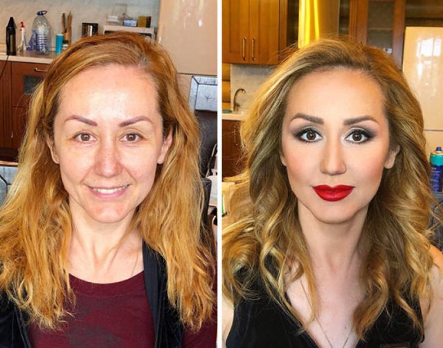 Makeup Transformations (30 pics)