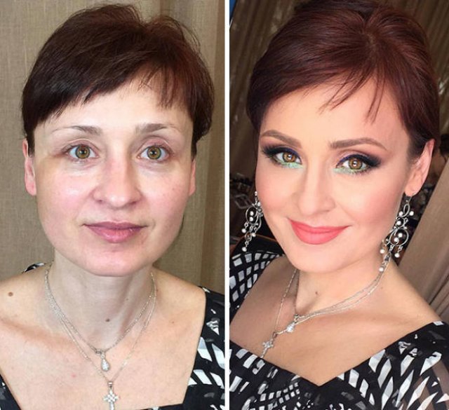 Makeup Transformations (30 pics)