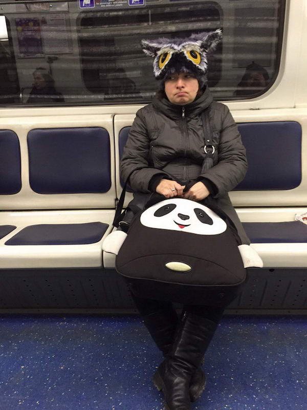 Weird Subway Passengers (39 pics)