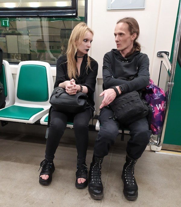 Weird Subway Passengers (39 pics)