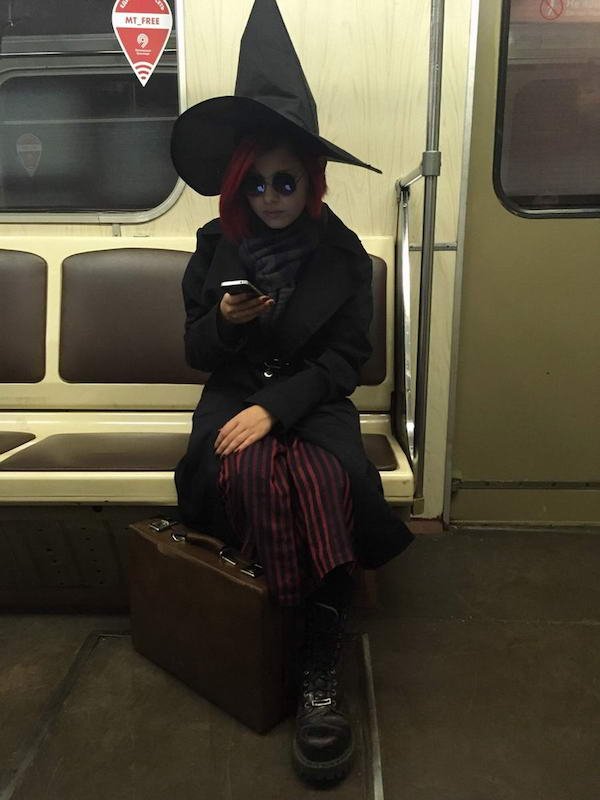 Weird Subway Passengers (39 pics)