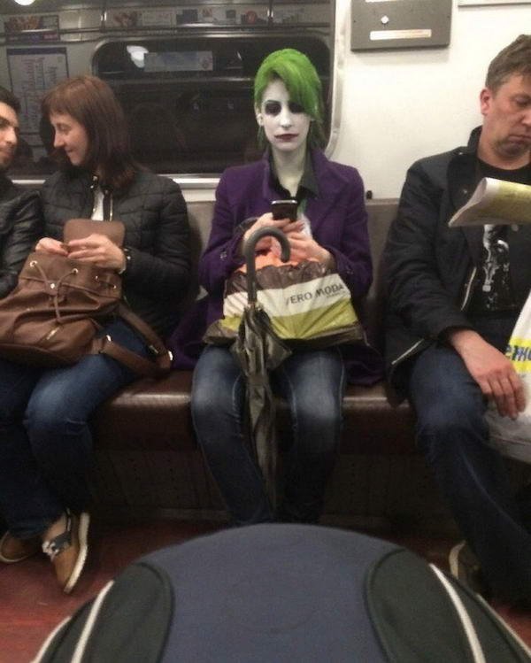 Weird Subway Passengers (39 pics)