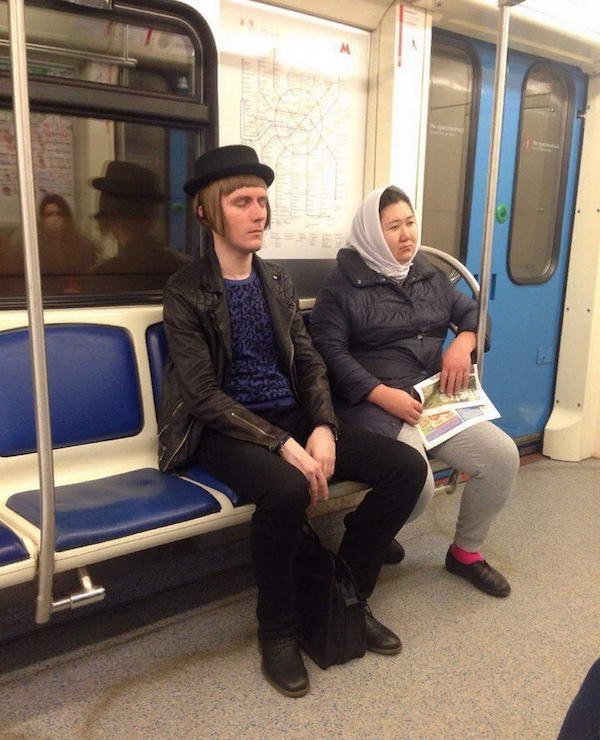 Weird Subway Passengers (39 pics)