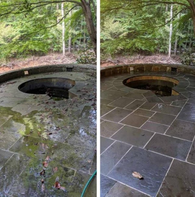 Power Washing: Before And After (32 pics)