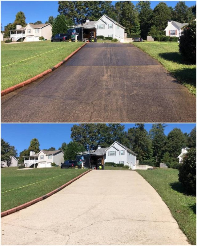 Power Washing: Before And After (32 pics)