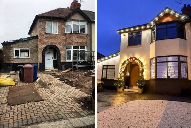 Splendid Transformation Of An Old House Into A Luxury Mansion (30 pics) Splendid Transformation Of An Old House Into A Luxury Mansion (30 pics)