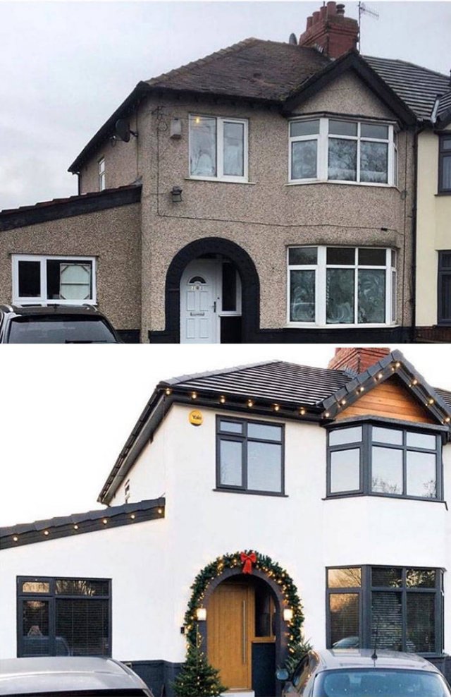 Splendid Transformation Of An Old House Into A Luxury Mansion (30 pics) Splendid Transformation Of An Old House Into A Luxury Mansion (30 pics)