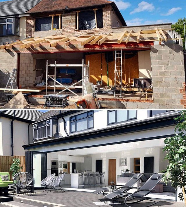 Splendid Transformation Of An Old House Into A Luxury Mansion (30 pics)