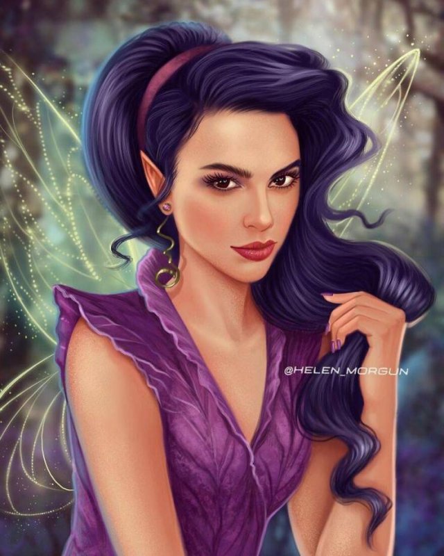 Celebrities Were Reimagined As Famous Cartoon Characters (30 pics)