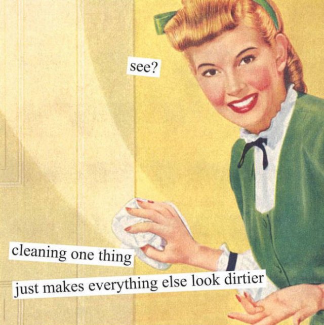 Vintage Illustrations With Sarcastic Comments (21 pics)