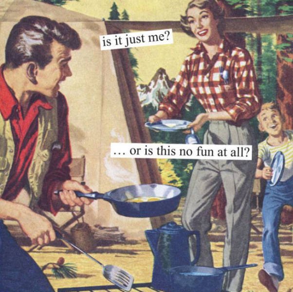 Vintage Illustrations With Sarcastic Comments (21 pics)