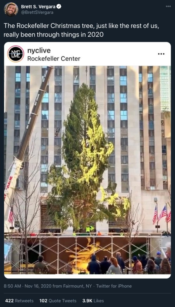 What's Wrong With The Rockefeller Center Christmas Tree 2020? (22 pics)