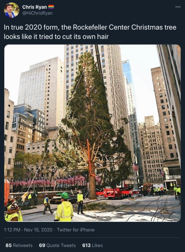 What's Wrong With The Rockefeller Center Christmas Tree 2020? (22 pics)