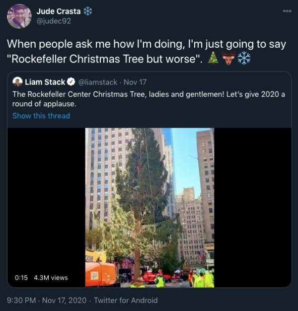What's Wrong With The Rockefeller Center Christmas Tree 2020? (22 pics)