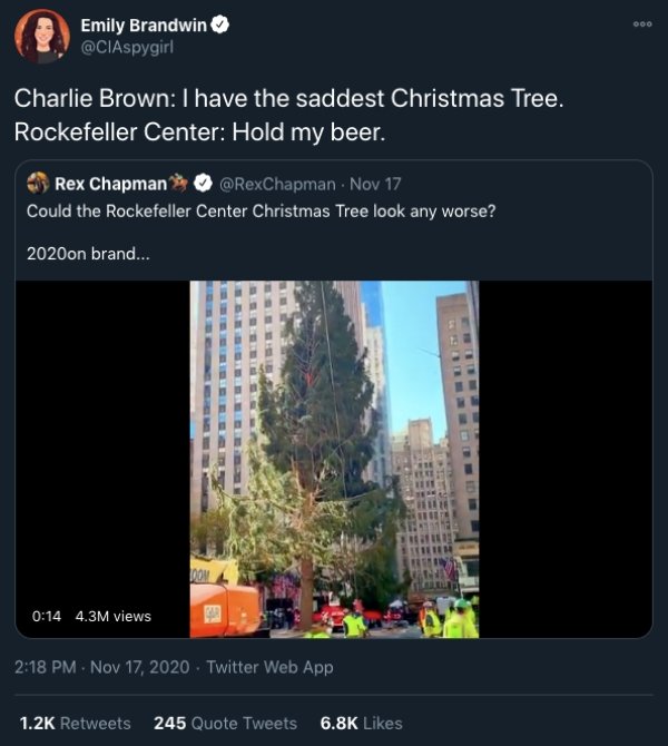 What's Wrong With The Rockefeller Center Christmas Tree 2020? (22 pics)