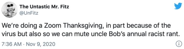 Thanksgiving 2020 Tweets (28 pics)